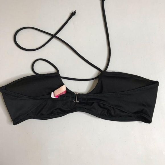 Victoria's Secret Bandeau Halter Tie Bikini Top M - Picture 3 of 6